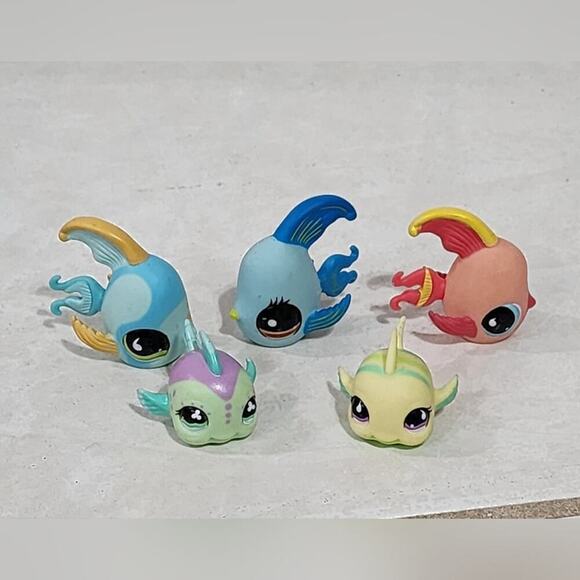 LPS LITTLEST PET SHOP‎ bundle lot of Angel and puffer fish 1378 831 643 519 514 - Picture 2 of 4